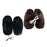 USB Heating Shoes Removable Cold Relief Thickened Low 5V for Christmas black