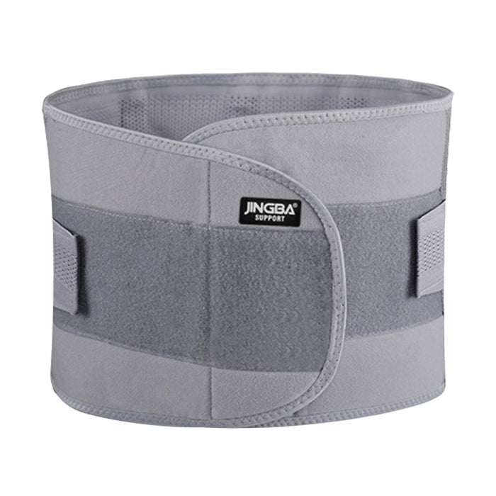 Waist Back Support Belts Adjustable Breathable for Running Sports M Gray