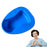 1 Pieces Bedpan Anti-Splash Big Blue for Bedbound Patient Home Use Nursing