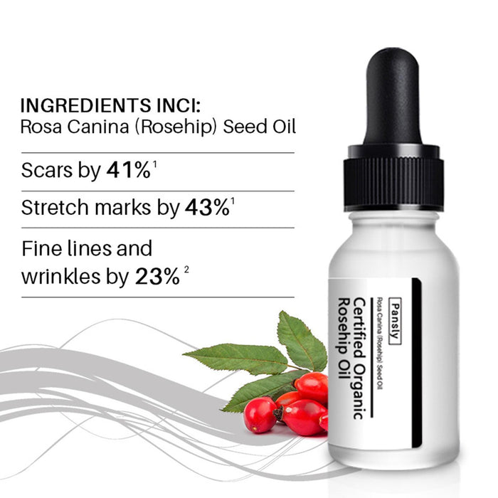 10ml Rosehip Oil Face Skin Care for Improve Skin Elasticity for Dry Skin