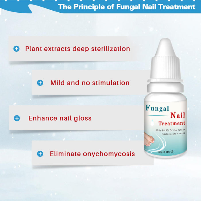 10ml Fungal Nail Toe Nail Treatment Essences Anti-Fungal Nail Repair Gel