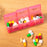 Weekly Pill Organizer Compact Reminder Box for Capsule Travel Elders Kids