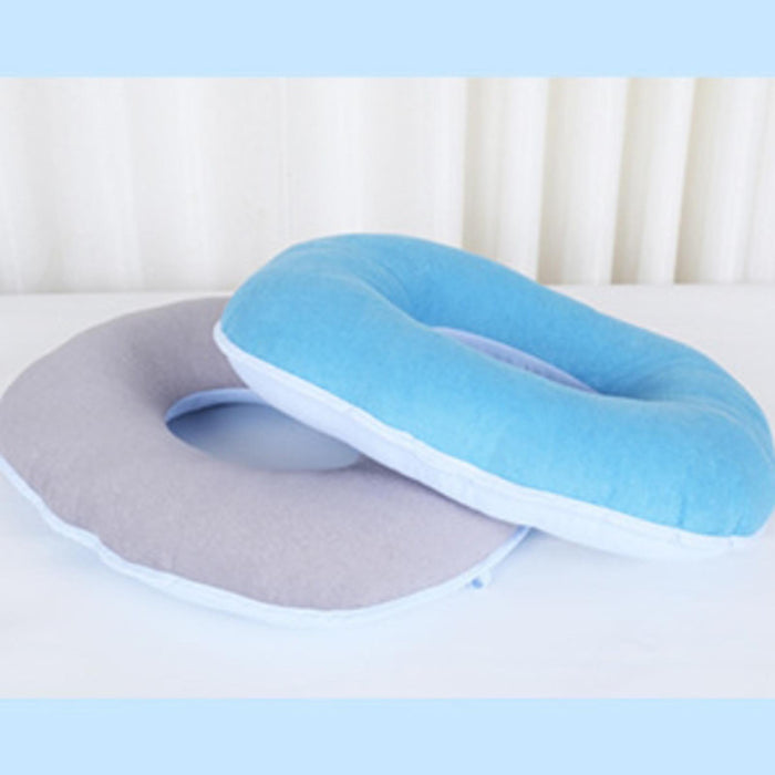 Donut Seat Cushion Hemorrhoid Relieve Body Pain Comfort Prevents Sweaty Blue