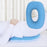 Donut Seat Cushion Hemorrhoid Relieve Body Pain Comfort Prevents Sweaty Blue