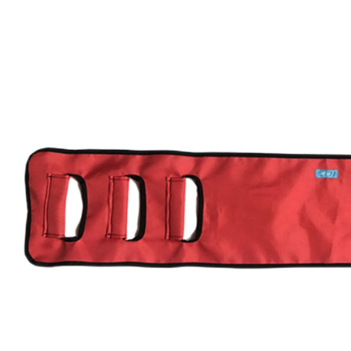 Transfer Belts with Three Grippers Easy Lift Reusable for Bedridden red L