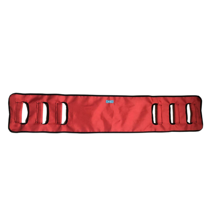 Transfer Belts with Three Grippers Easy Lift Reusable for Bedridden red L