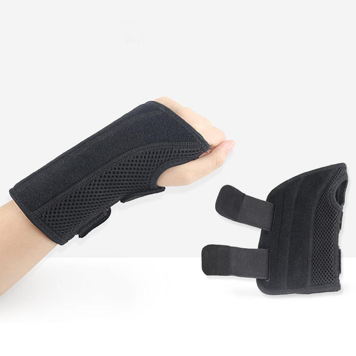 Wrist Hand Brace Stabilizer Sprains Tendonitis Thumb Protective L XL Left