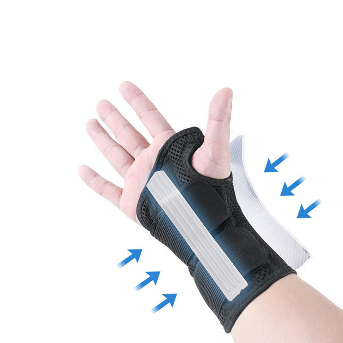 Wrist Hand Brace Stabilizer Sprains Tendonitis Thumb Protective L XL Right