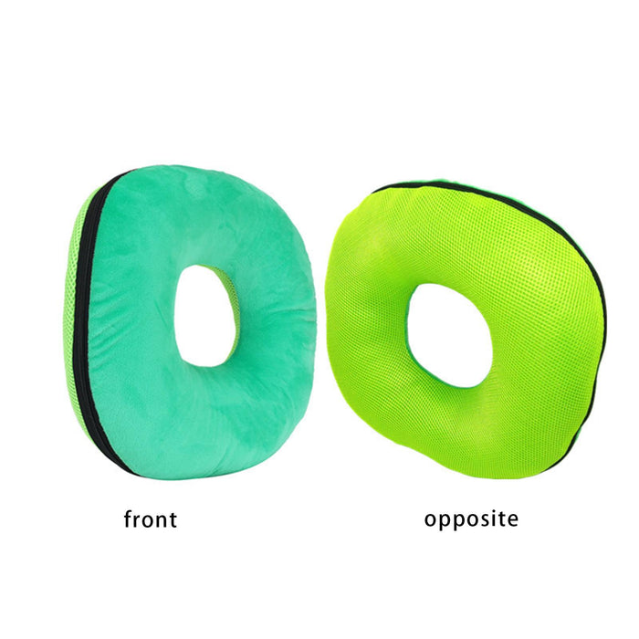 Donut Pillow Tailbone Hemorrhoid Cushion for Wheelchair Pad Green M