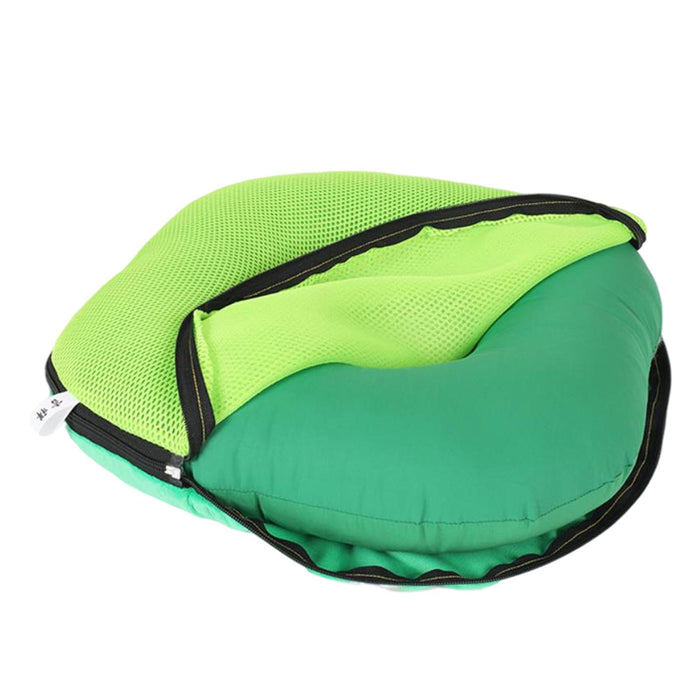 Donut Pillow Tailbone Hemorrhoid Cushion for Wheelchair Pad Green M