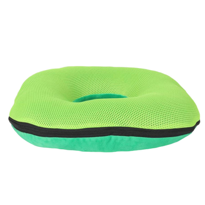 Donut Pillow Tailbone Hemorrhoid Cushion for Wheelchair Pad Green M