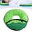 Donut Pillow Tailbone Hemorrhoid Cushion for Wheelchair Pad Green L