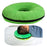 Donut Pillow Tailbone Hemorrhoid Cushion for Wheelchair Pad Green L