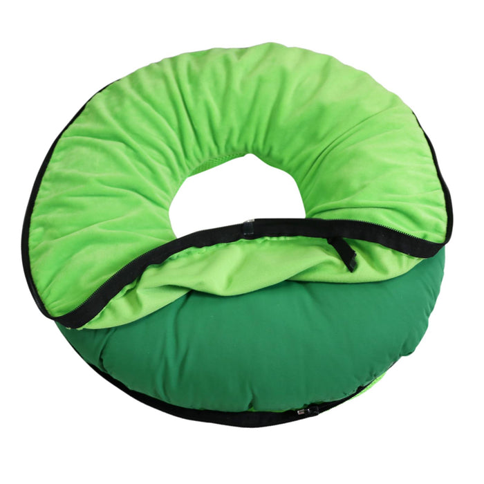 Donut Pillow Tailbone Hemorrhoid Cushion for Wheelchair Pad Green L