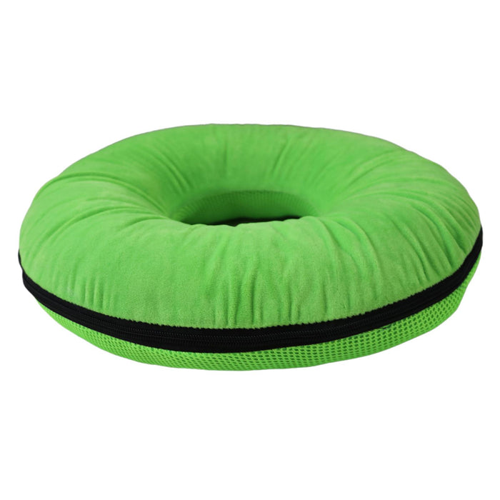 Donut Pillow Tailbone Hemorrhoid Cushion for Wheelchair Pad Green L