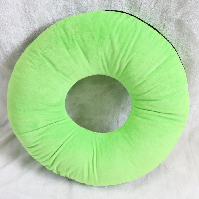 Donut Pillow Tailbone Hemorrhoid Cushion for Wheelchair Pad Green L