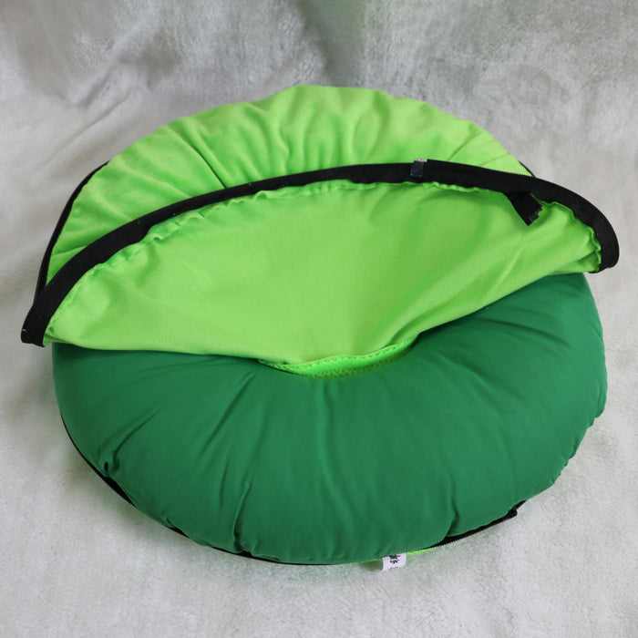 Donut Pillow Tailbone Hemorrhoid Cushion for Wheelchair Pad Green L