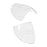 Universal Safety Glasses Side Shields TPU Clear Soft for Safety Glasses Large 2 holes