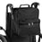 Wheelchair Bag Adjustable Straps Armrest Pouch for Outdoor Pill Box Phone Black