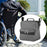 Wheelchair Bag Adjustable Straps Armrest Pouch for Outdoor Pill Box Phone Grey