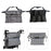 Wheelchair Bag Side Bag Organizer Backpack Pouch Handicap Home  Black