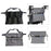 Wheelchair Bag Side Bag Organizer Backpack Pouch Handicap Home  Black