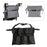 Wheelchair Bag Side Bag Organizer Backpack Pouch Handicap Home  Black