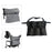 Wheelchair Bag Side Bag Organizer Backpack Pouch Handicap Home  Black