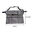 Wheelchair Bag Side Bag Organizer Backpack Pouch Handicap Home  Gray