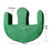 Waterproof Bed Turn Over Aid U-Shaped Pillow Comfort for People Disabled Green