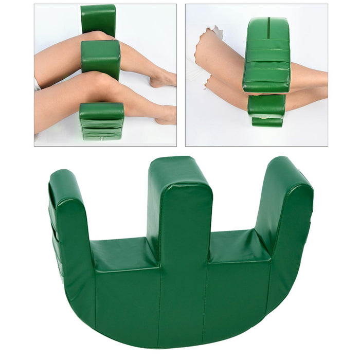 Waterproof Bed Turn Over Aid U-Shaped Pillow Comfort for People Disabled Green