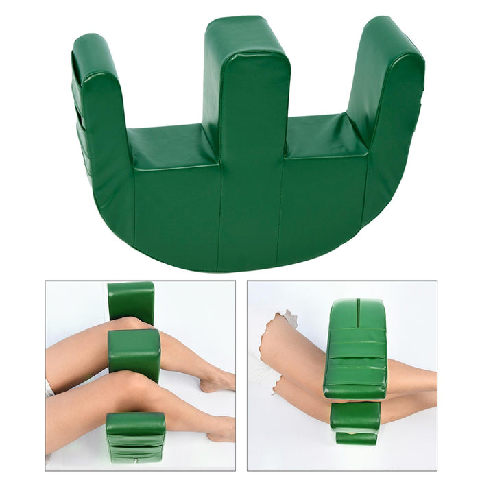 Waterproof Bed Turn Over Aid U-Shaped Pillow Comfort for People Disabled Green