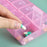 14 Compartment Pill Organizer 7 Days Pocket Case Portable for Travel Camping Pink