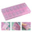 14 Compartment Pill Organizer 7 Days Pocket Case Portable for Travel Camping Pink