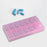 14 Compartment Pill Organizer 7 Days Pocket Case Portable for Travel Camping Pink