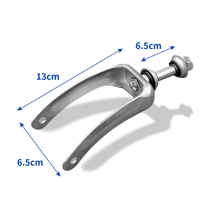 Wheelchair Wheel Wear Resistant Replacement for Trolleys Walkers Front Fork