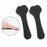 1 Pair High Heel Insoles Soft Comfortable Anti Slip Foot Care black