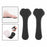 1 Pair High Heel Insoles Soft Comfortable Anti Slip Foot Care black