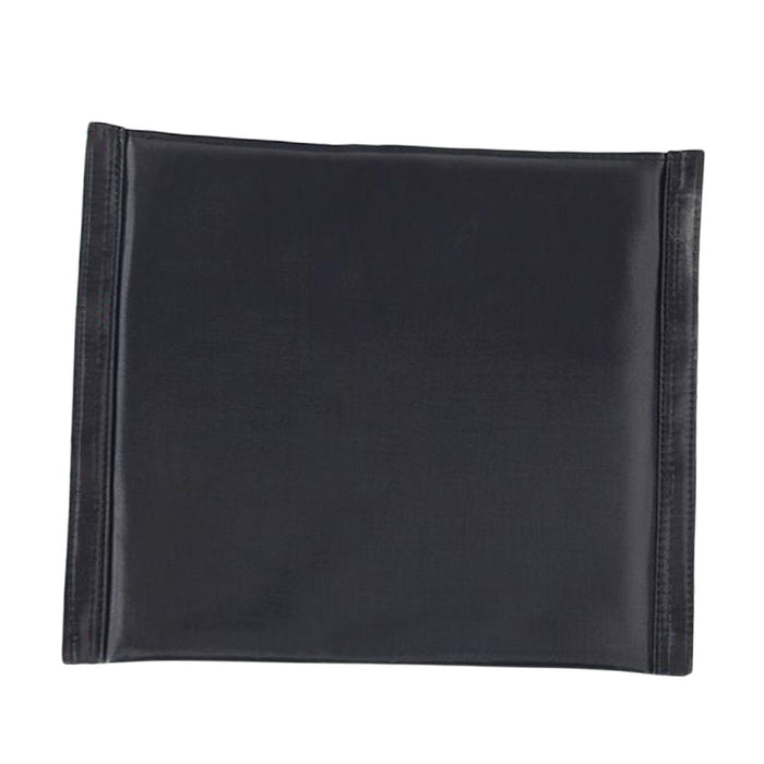 Wheelchair Backrest or Seat Cushion Mat Comfortable Breathable Soft Black Cushion