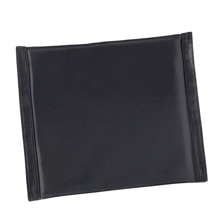 Wheelchair Backrest or Seat Cushion Mat Comfortable Breathable Soft Black Cushion