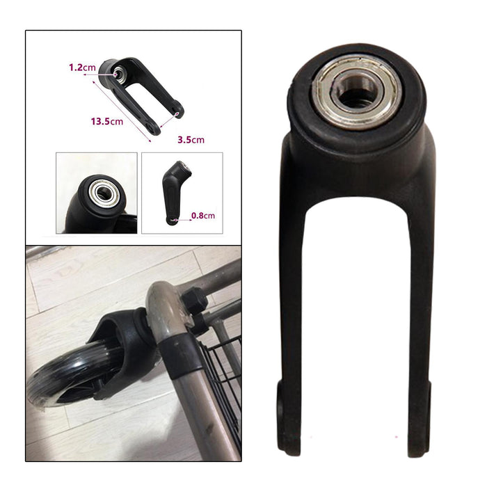 Wheelchairs Front Fork Accessories for Front Castor Wheels 6 Inch