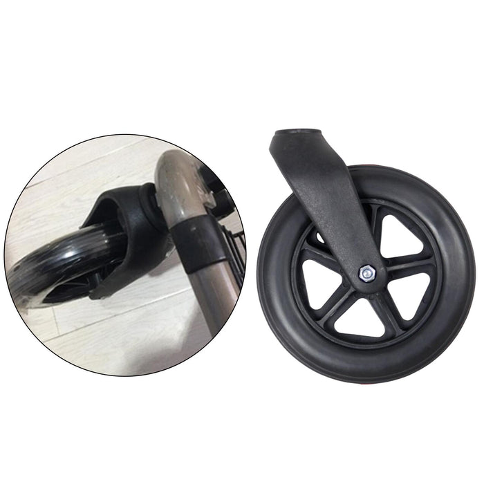 Wheelchairs Front Fork Accessories for Front Castor Wheels 8Inch Wheel Kit