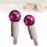 2Pcs Ice Globe Anti-Aging Face and Eye Skin Treatment Cooling Facial Roller Pink