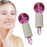 2Pcs Ice Globe Anti-Aging Face and Eye Skin Treatment Cooling Facial Roller Twinkle Pink