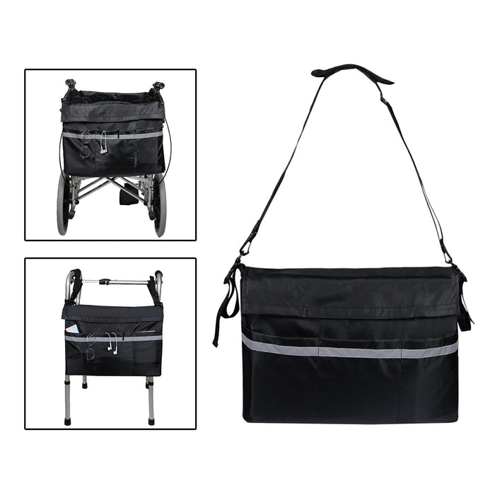 Wheelchair Bag Lightweight Backpack for Back of Chair Travel Disabled People