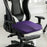 Summer Memory Foam Seat Cushion for Office Chair Back Pain Mesh Purple