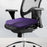 Summer Memory Foam Seat Cushion for Office Chair Back Pain Mesh Purple