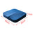 Summer Memory Foam Seat Cushion for Office Chair Back Pain Flannelette Blue