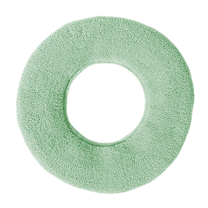 Toilet Seat Cover Washable Thicker Luxury Reusable for Washroom Bathroom Green