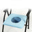 Toilet Seat Cover Washable Thicker Luxury Reusable for Washroom Bathroom Blue